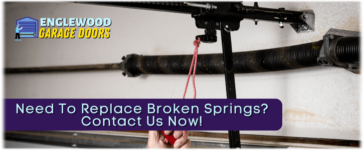 Broken Garage Door Spring Repair Englewood CO 